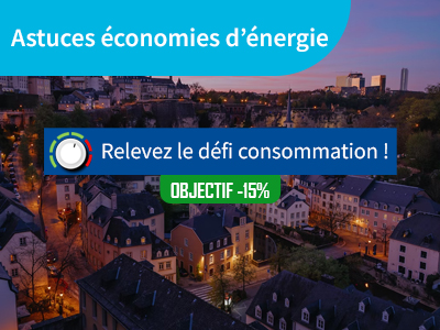 objectif réduction consommation d'énergie Luxembourg chauffage